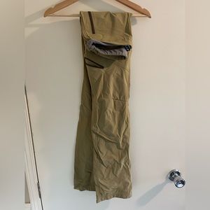 MEC size 8 hiking pants, tan
